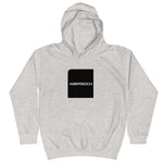 Abersoch Typography Black Square Girls Hoodie image 3
