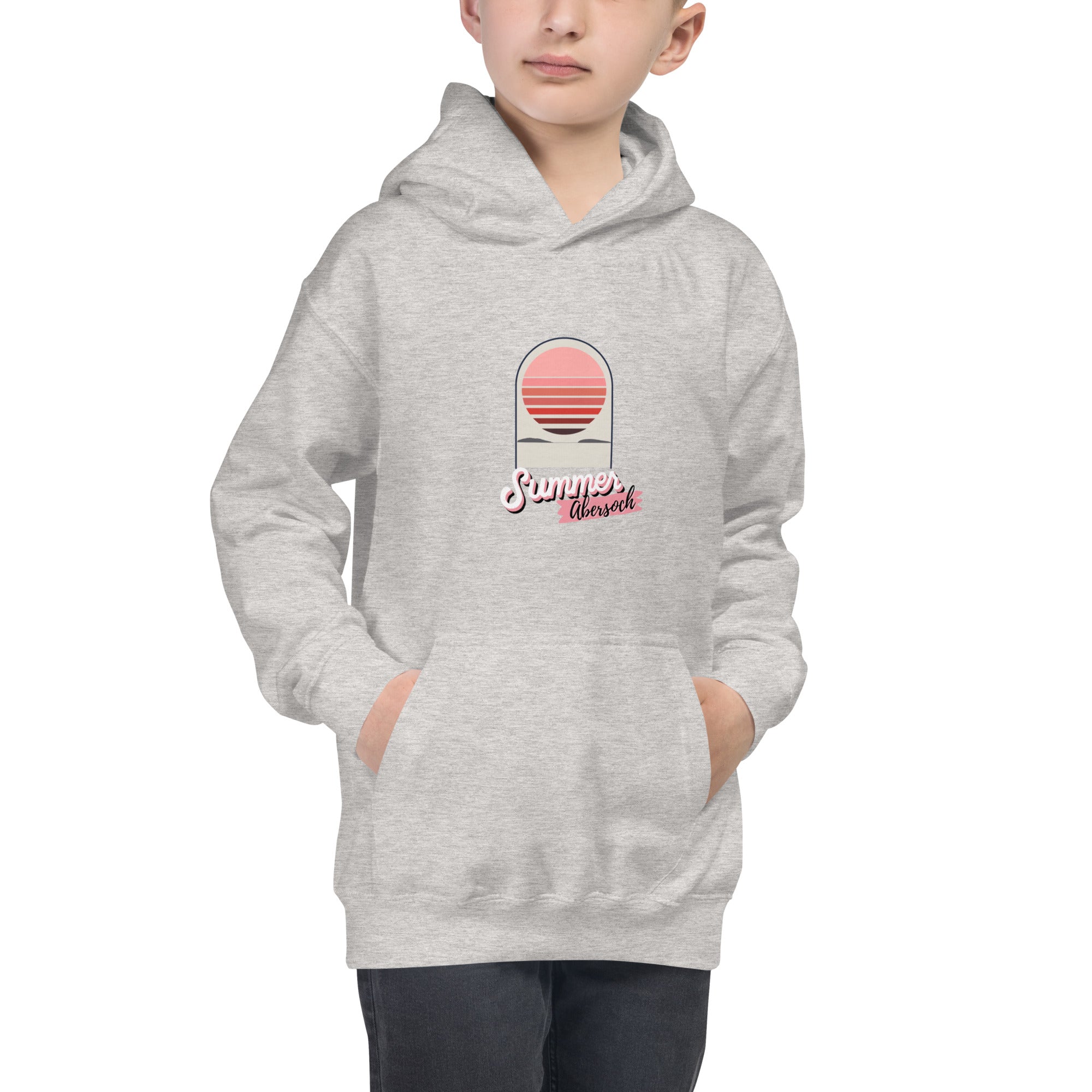Abersoch Summer Sunset Boys Hoodie image 7