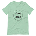 Abersoch Typography Black Circle Staple Women T-Shirt image 4