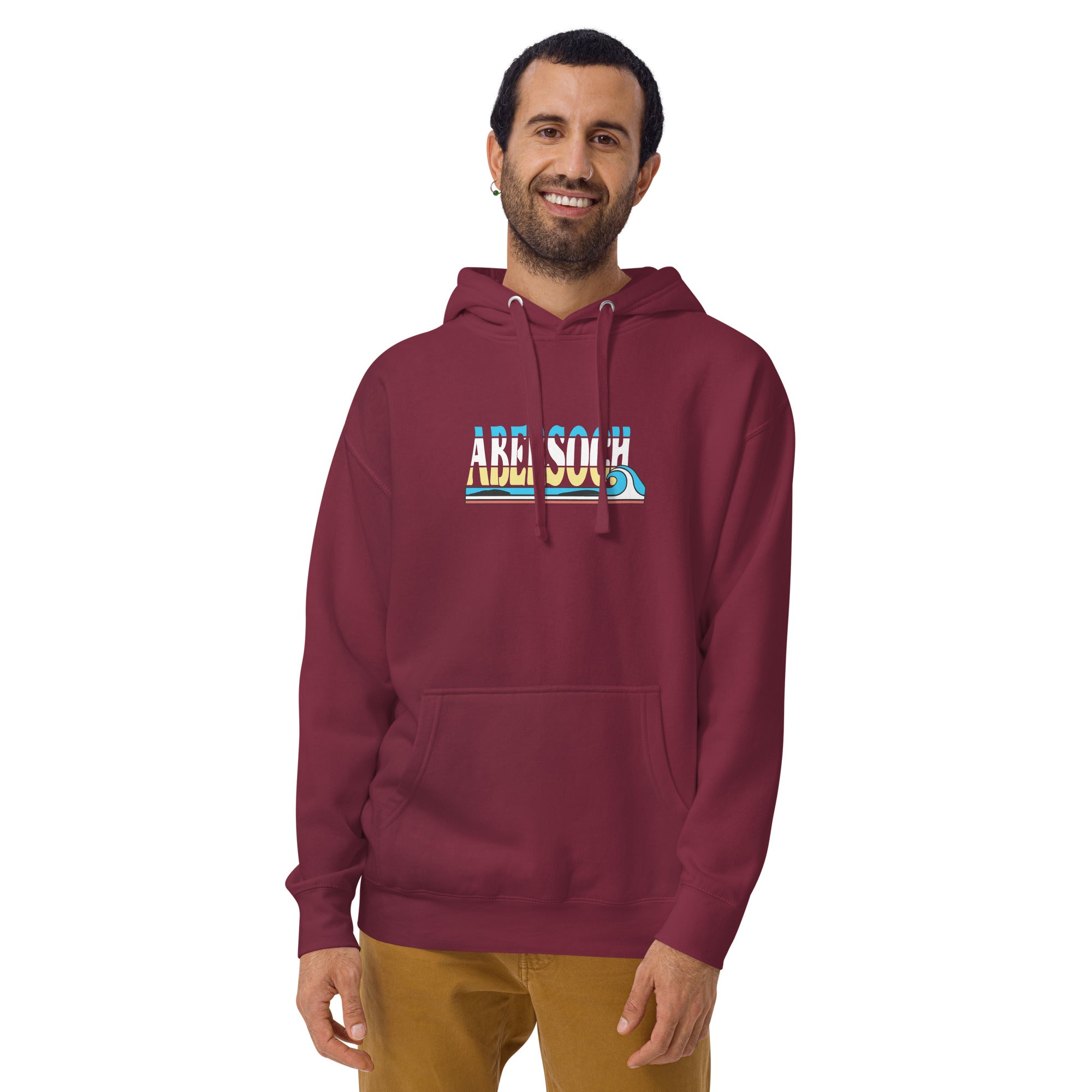 Abersoch Ocean Wave Staple Premium Hoodie image 0