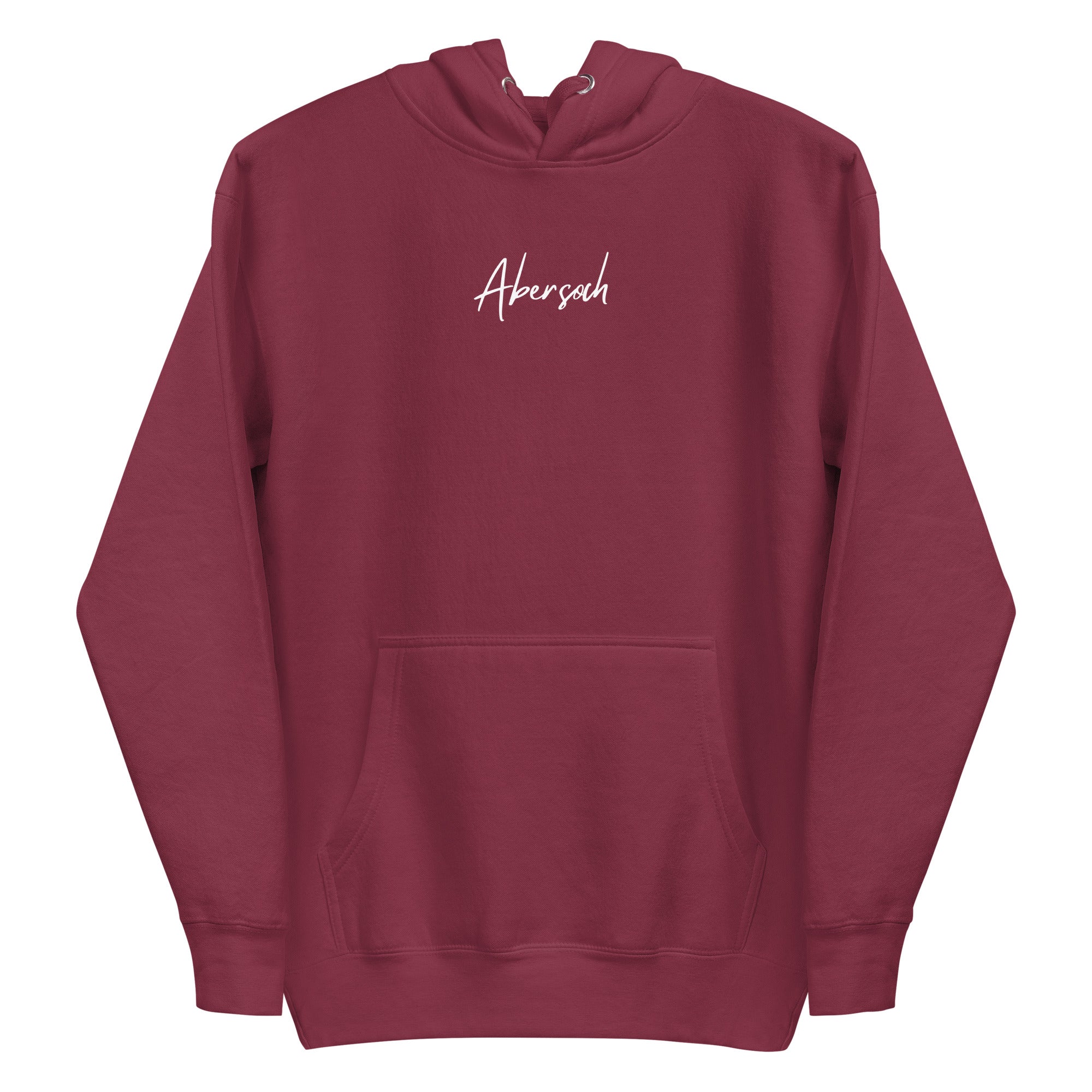 Abersoch Handwritten Typography Premium Hoodie image 4