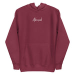 Abersoch Handwritten Typography Premium Hoodie image 4