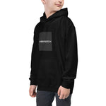 Abersoch Typography Black Square Boys Hoodie image 0