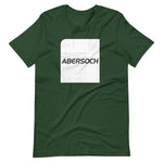 Abersoch Typography Distressed White Square Staple T-Shirt image 7