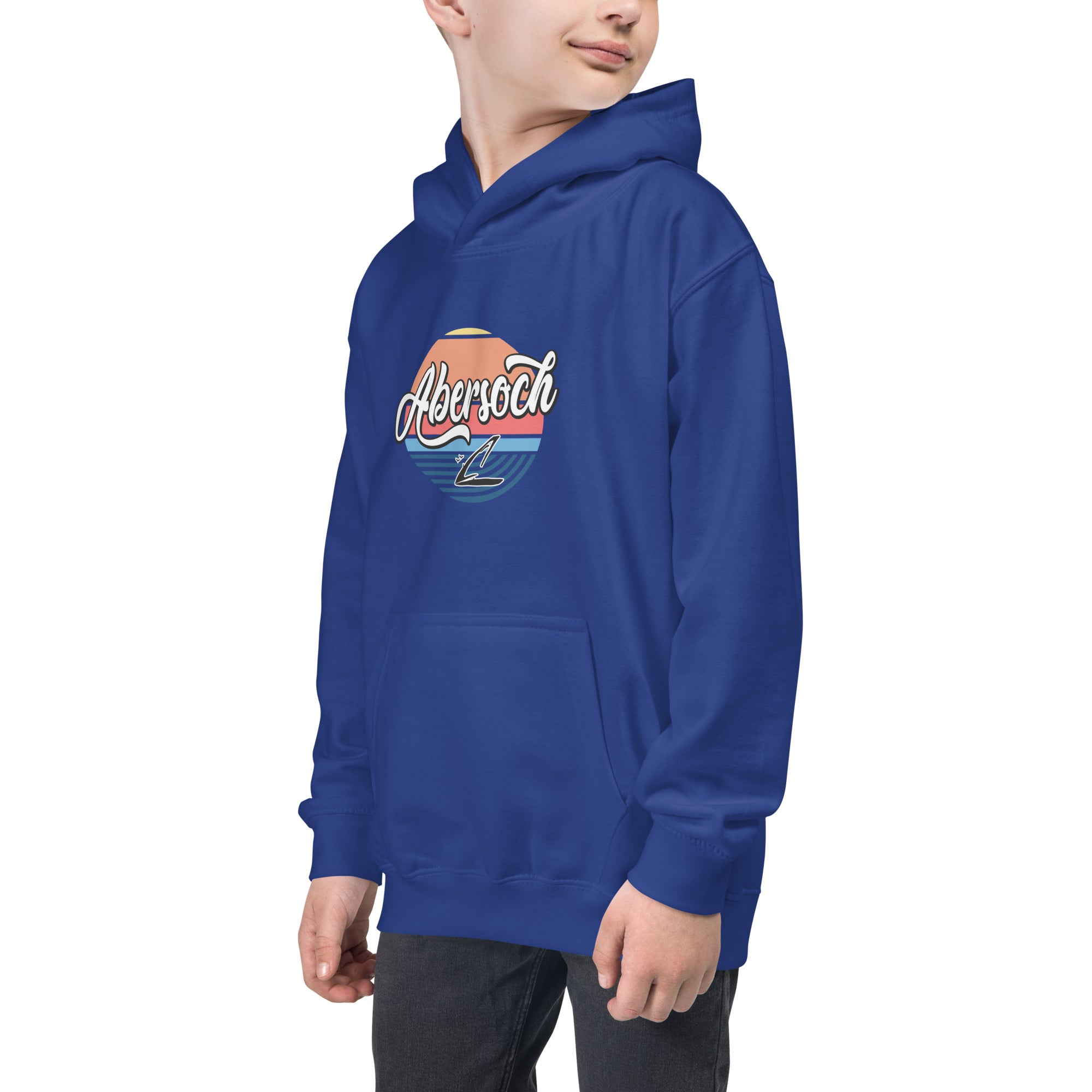 Abersoch Logo Retro Beach Boys Hoodie image 2