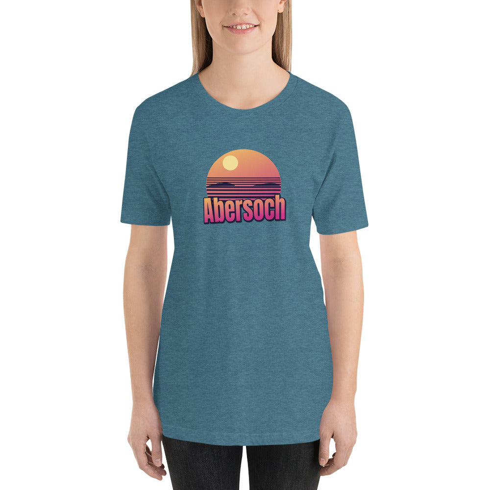 Abersoch Retro Sunset Staple Women T-shirt image 1