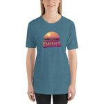 Abersoch Retro Sunset Staple Women T-shirt image 1