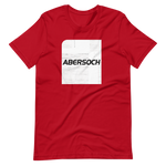 Abersoch Typography Distressed White Square Staple T-Shirt image 8