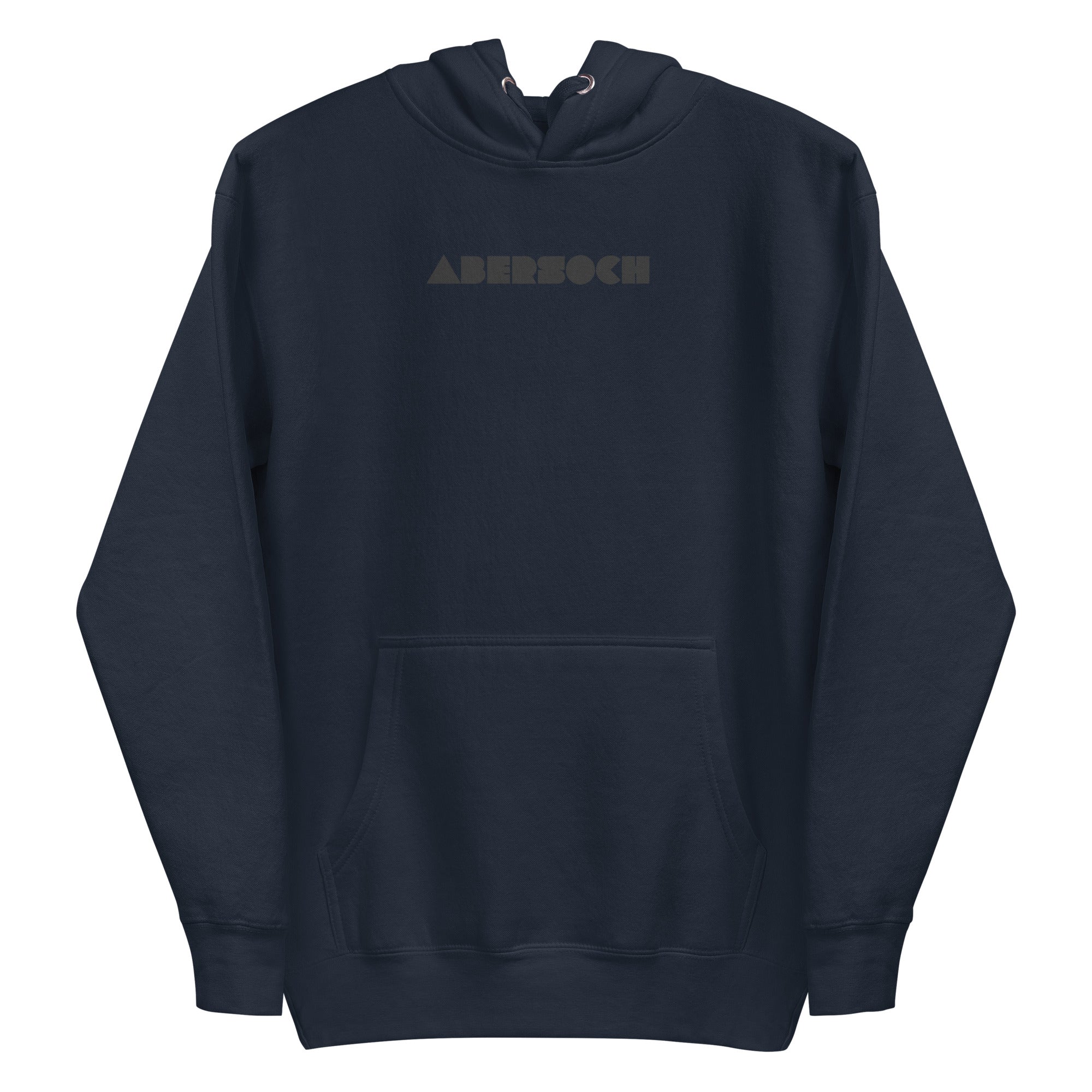 Abersoch Bold Typography Staple Women Premium Hoodie - 3XL, Navy Blazer image