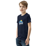 Abersoch Beach Wave Boys Short Sleeve T-Shirt image 0