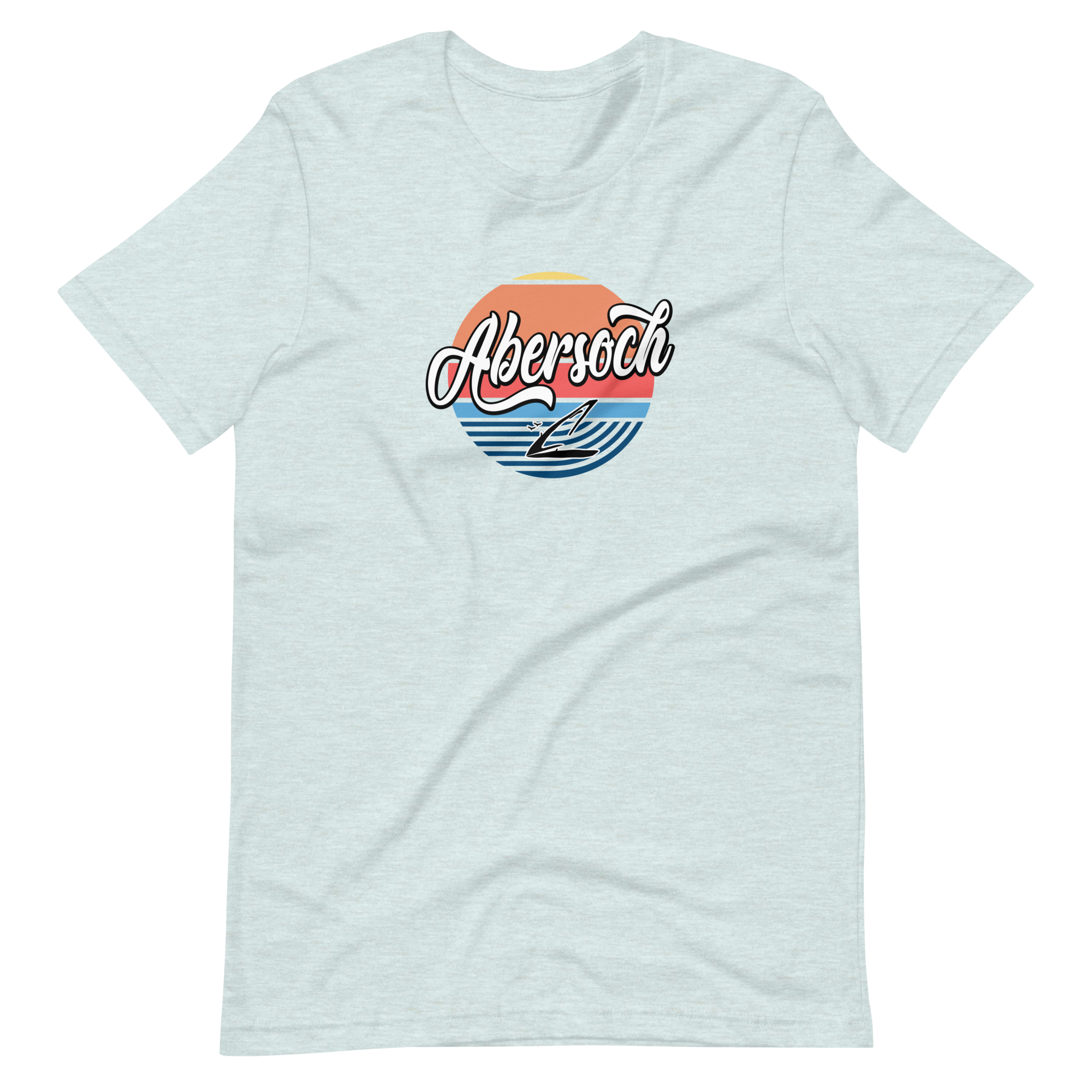Abersoch Logo Retro Beach Staple T-Shirt image 9