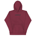 Abersoch Bold Typography Staple Women Premium Hoodie - XL, Maroon image