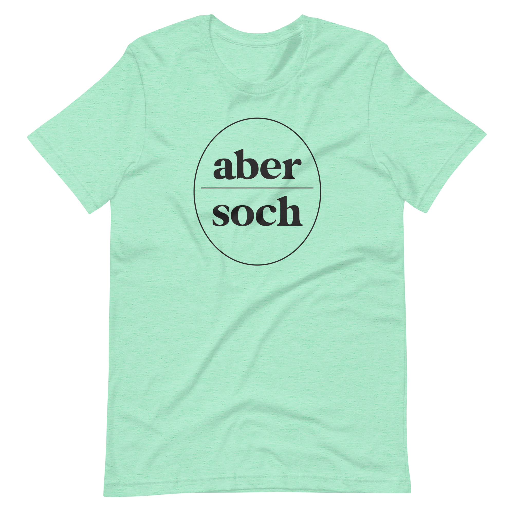 Abersoch Typography Black Circle Staple T-Shirt image 9