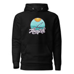 Abersoch Sea Beach Women Premium Hoodie - L, Black image