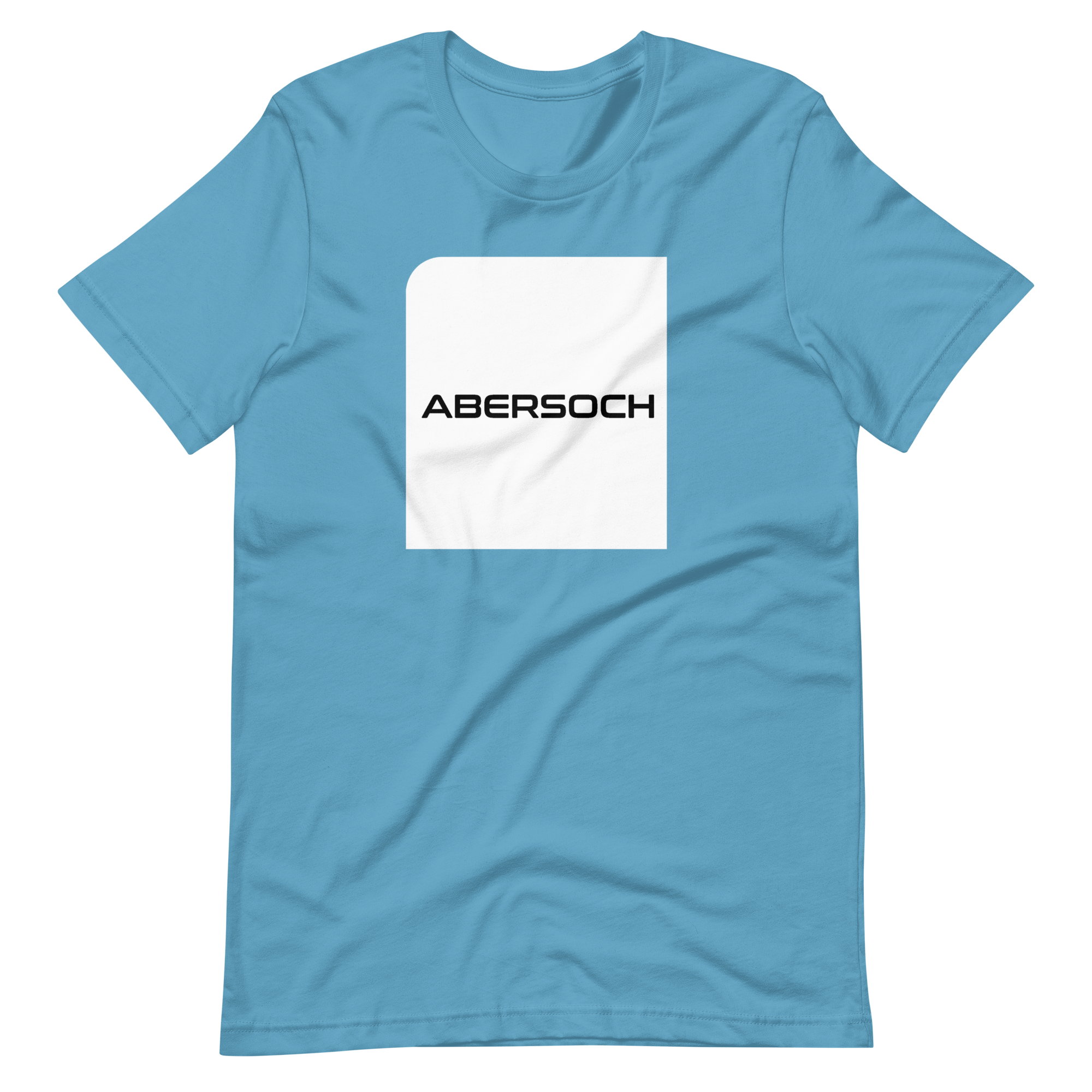 Abersoch Typography White Square Staple T-Shirt image 11