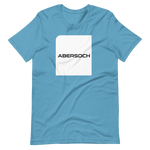 Abersoch Typography White Square Staple T-Shirt image 11