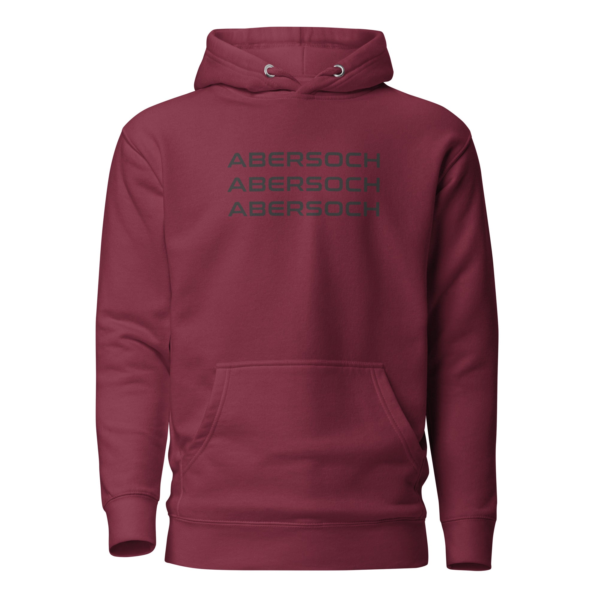 Abersoch Triple Typography Women Premium Hoodie image 0