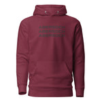 Abersoch Triple Typography Women Premium Hoodie image 0