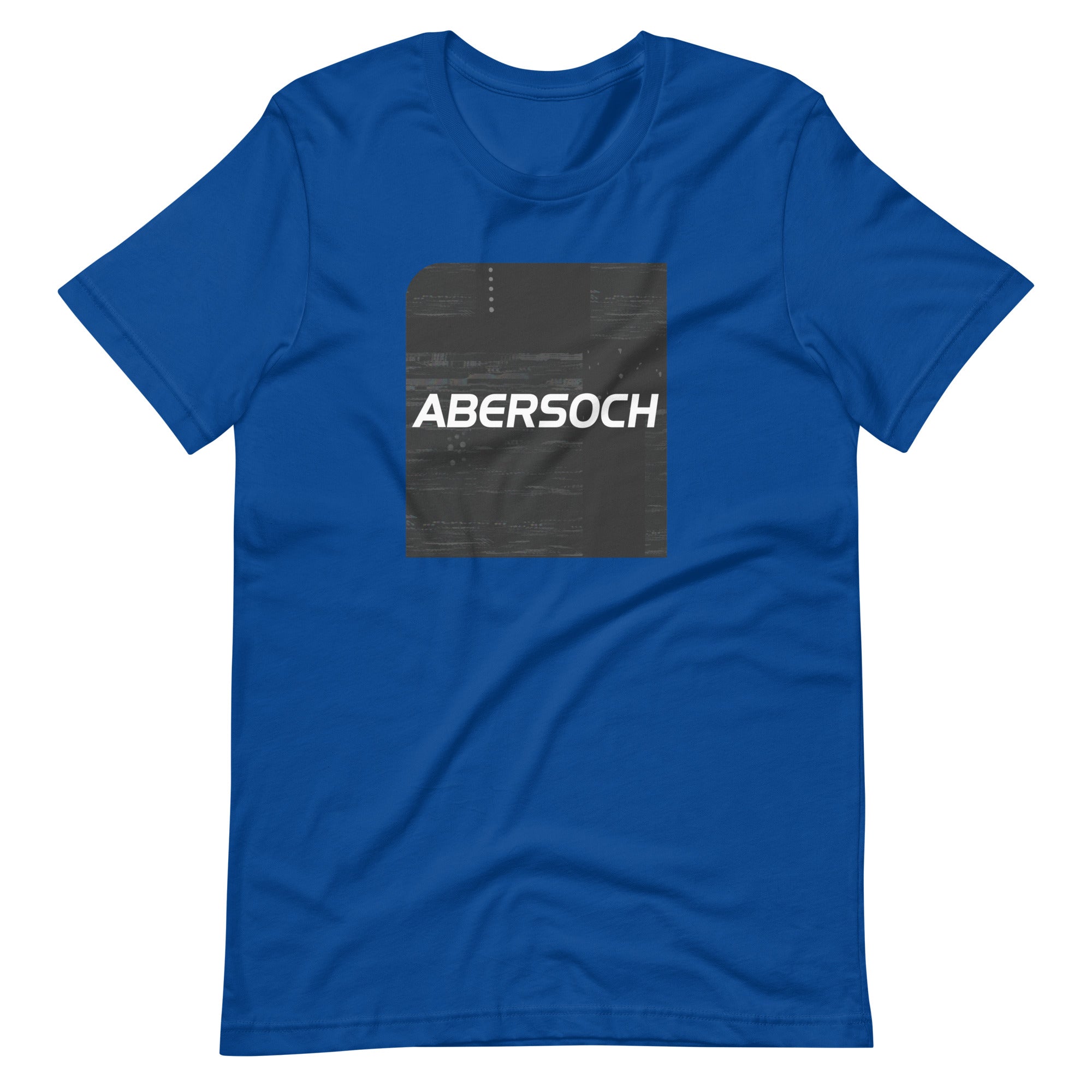 Abersoch Typography Distressed Black Square Staple T-Shirt image 11