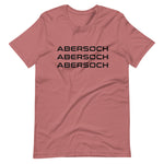 Abersoch Triple Typography Staple Women T-Shirt image 3