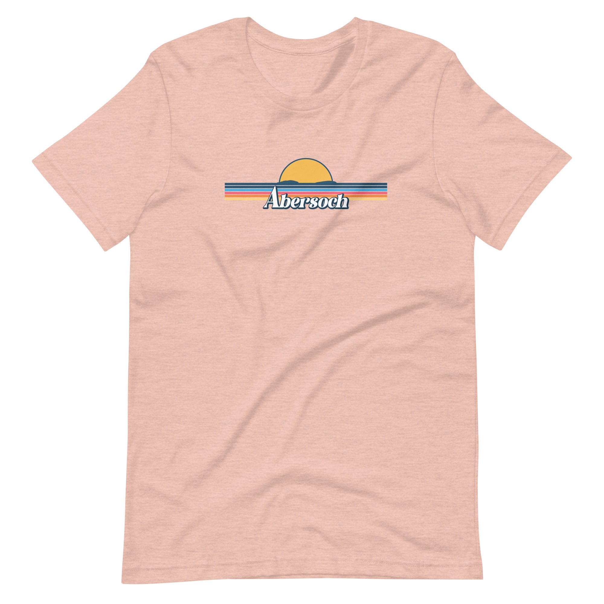 Abersoch Retro Line Sunset Staple Women T-shirt image 6