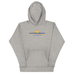 Abersoch Retro Line Sunset Premium Hoodie image 0