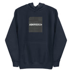 Abersoch Typography Distressed Black Square Women Premium Hoodie image 3