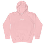 Abersoch Handwritten Typography Girls Hoodie image 3