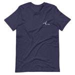 Abersoch Clothing Embroidery A Logo Staple T-Shirt image 4