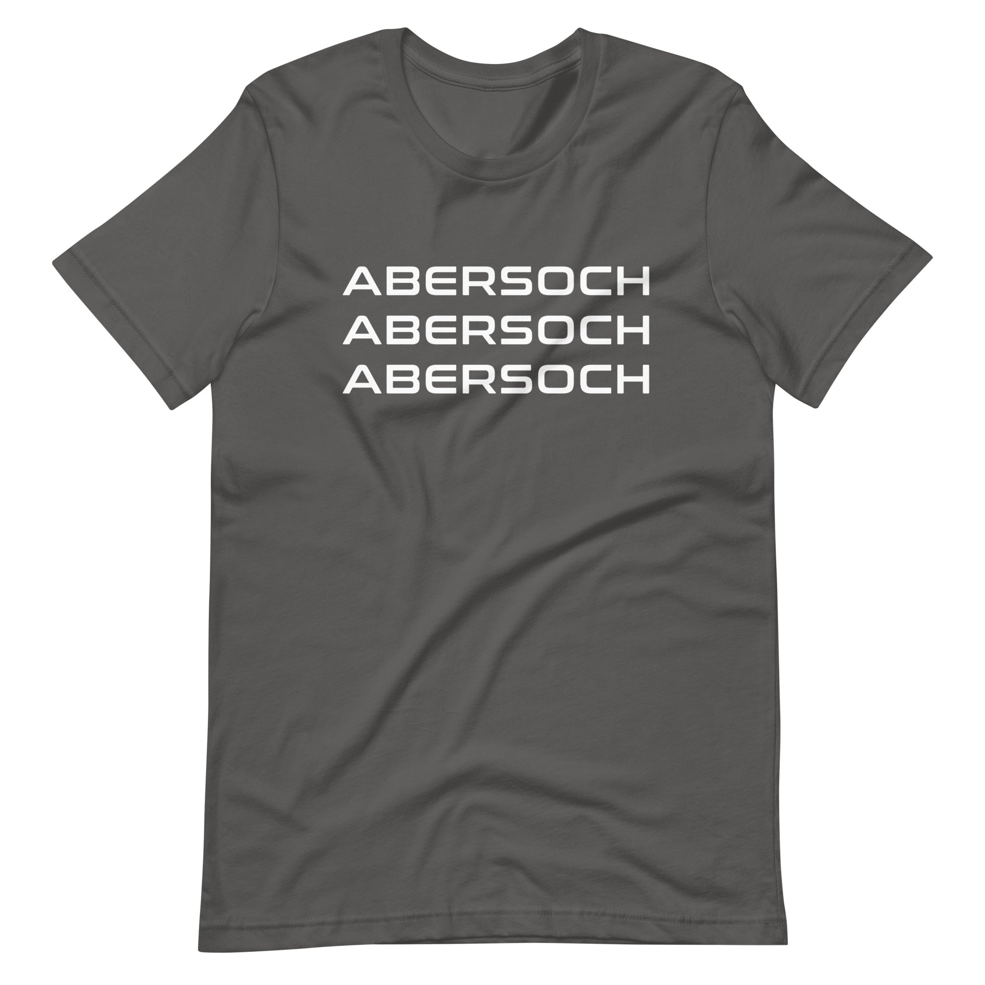 Abersoch Triple Typography White Staple Women T-shirt image 7
