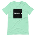 Abersoch Typography Distressed Black Square Staple T-Shirt image 7