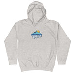Abersoch Beach Wave Girls Hoodie image 2