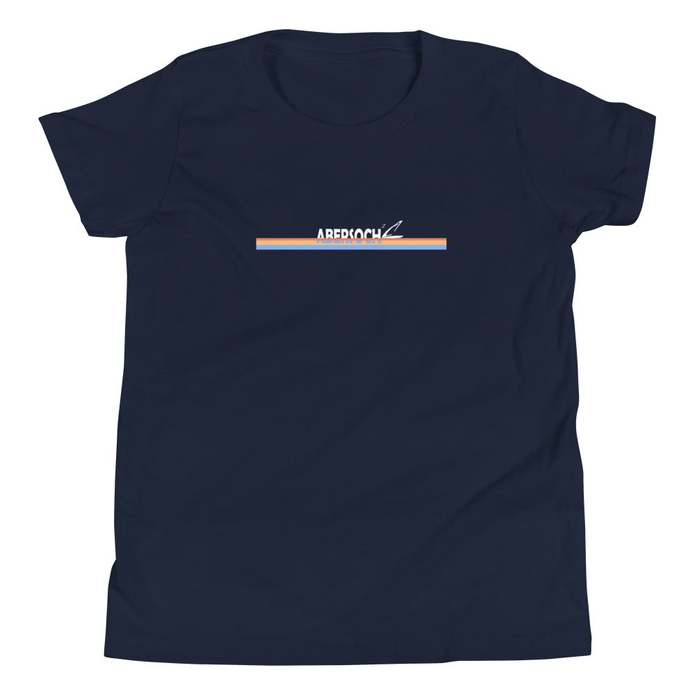 Abersoch Retro Line Girls Short Sleeve T-Shirt image 0