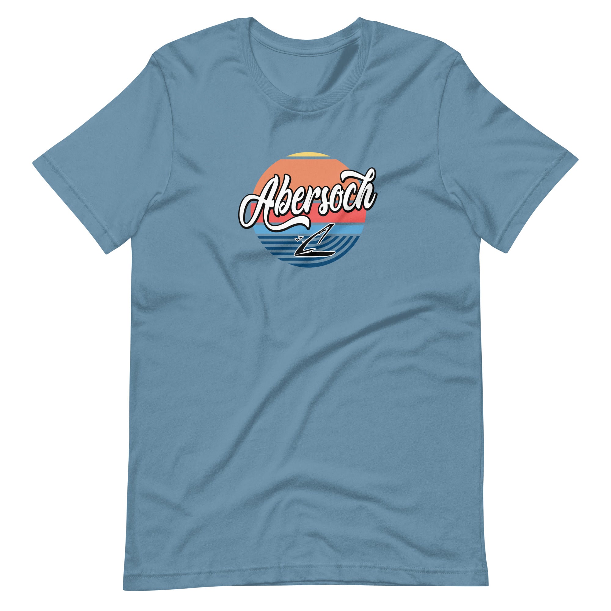 Abersoch Logo Retro Beach Staple T-Shirt image 3