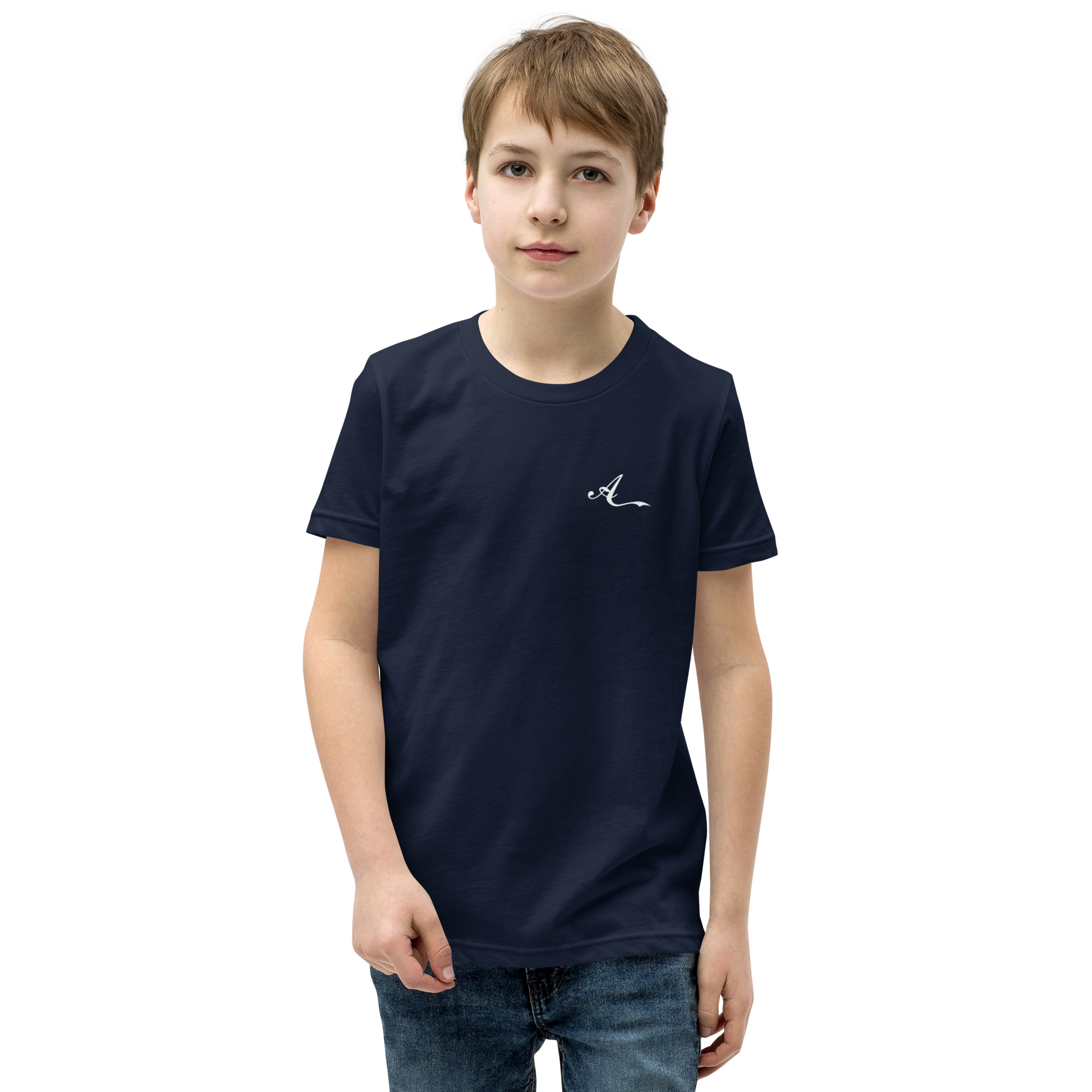 Abersoch Clothing Company White Boys Short Sleeve T-Shirt image 0