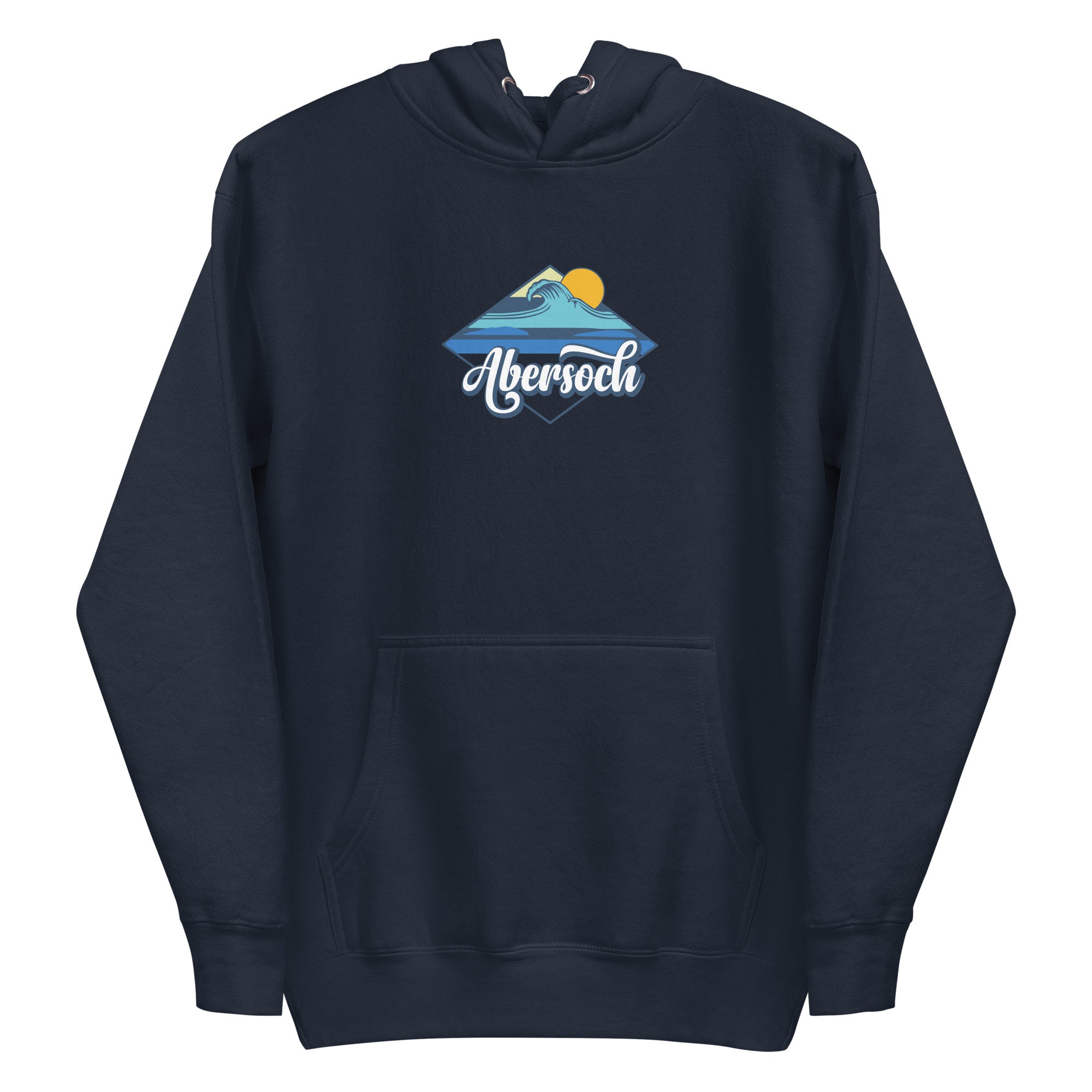 Abersoch Beach Wave Premium Hoodie image 3