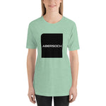 Abersoch Typography Black Square Staple Women T-shirt image 0