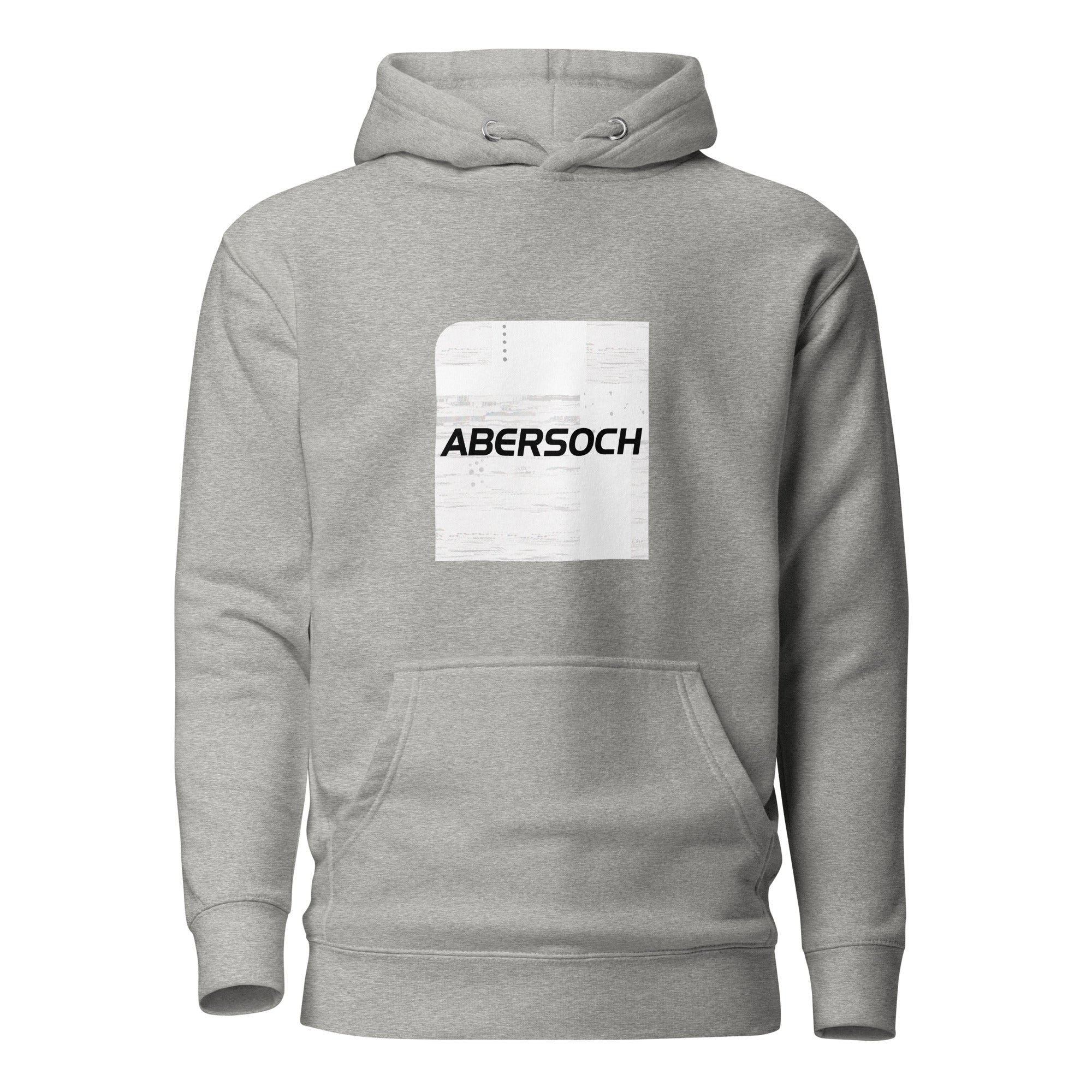 Abersoch Typography Distressed White Square Women Premium Hoodie image 1