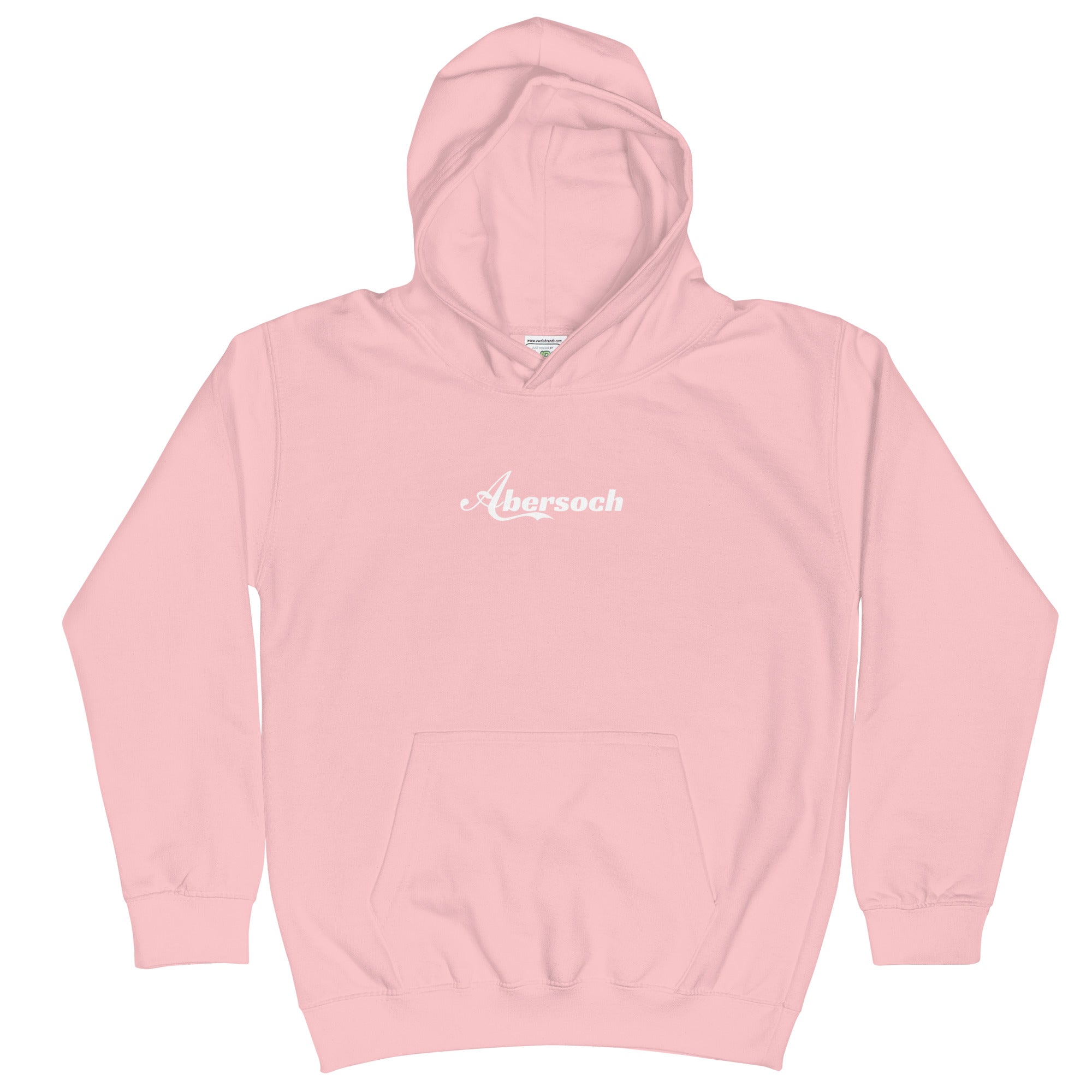 Abersoch Cursive Typography Girls Hoodie image 3