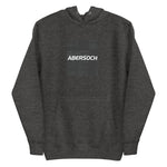 Abersoch Typography Distressed Black Square Premium Hoodie image 4