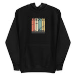 Abersoch Logo Retro Vintage Premium Hoodie image 3