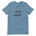 Abersoch Typography Black Circle Staple T-Shirt image 3