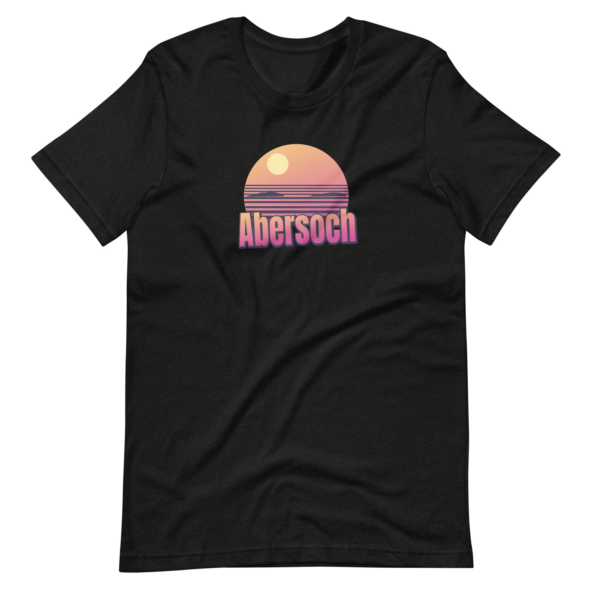 Abersoch Retro Sunset Staple T-Shirt image 2